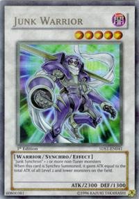 Amazon.com: Yu-Gi-Oh! - Junk Warrior (5DS1-EN041) - 5Ds Starter